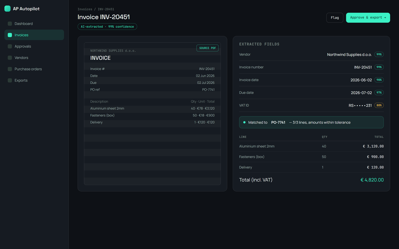 AI accounts-payable automation